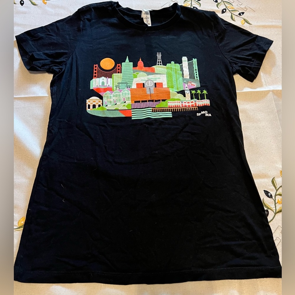 BELLA CANVAS San Francisco Museum of Modern Art TEE! XL! New!